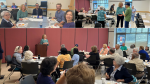 Supervisor Briskman attends Breakfast & Coffee Briskman