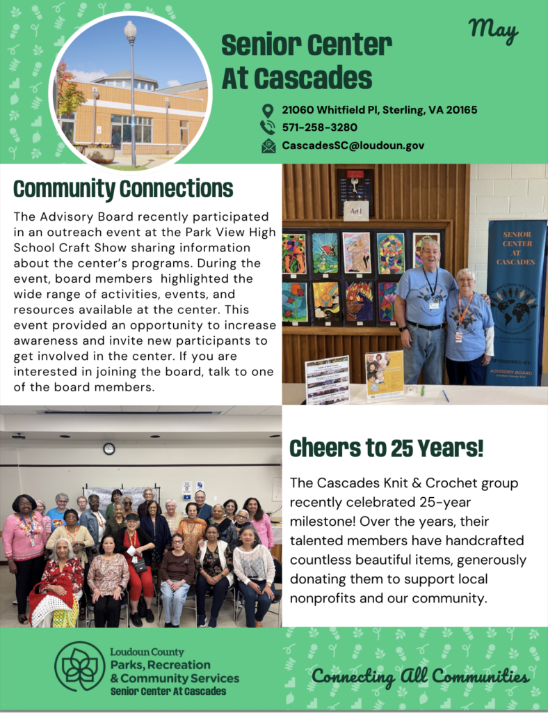 May 2026 Cascades Newsletter